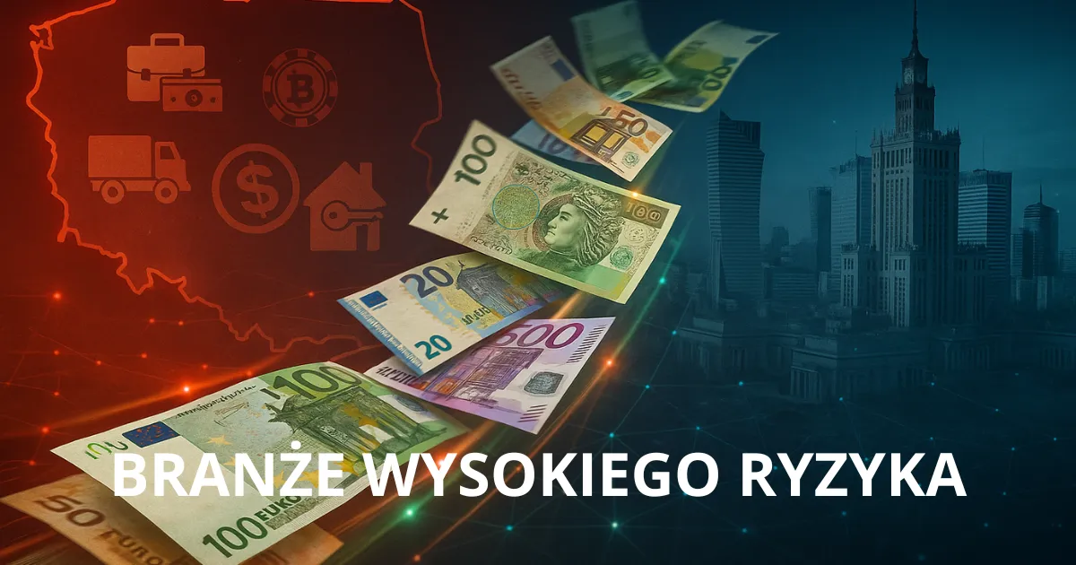 Branże wysokiego ryzyka AML - kompletny przewodnik o sektorach wymagających wzmożonych środków bezpieczeństwa finansowego
