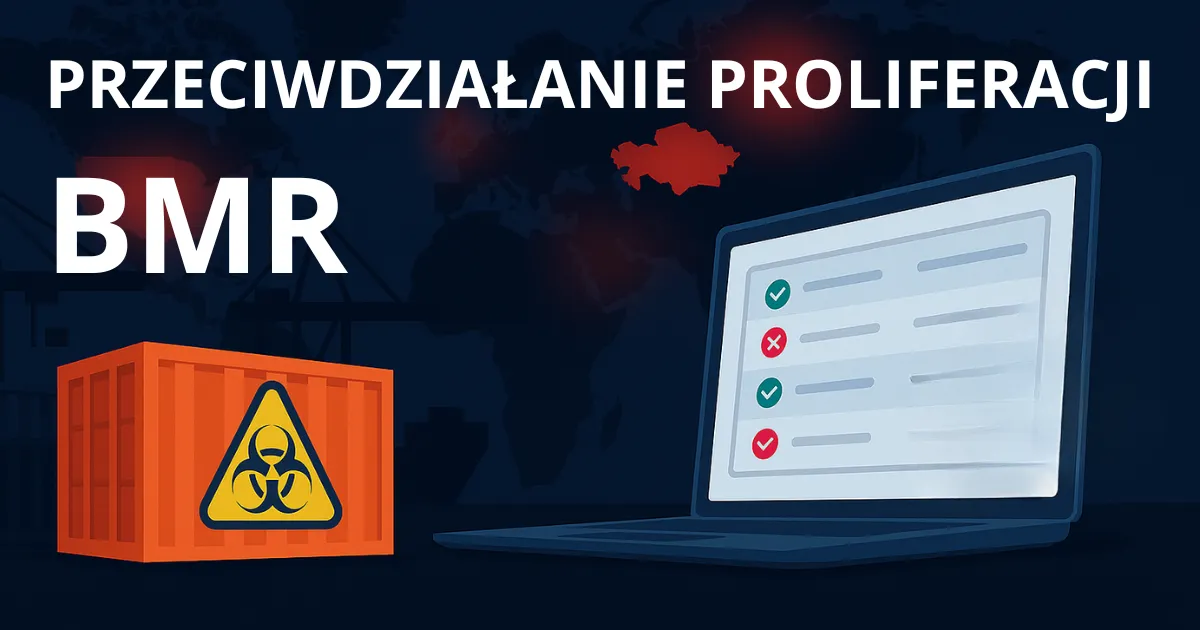 Proliferacja broni masowego rażenia – obowiązki compliance, sankcje (2025)